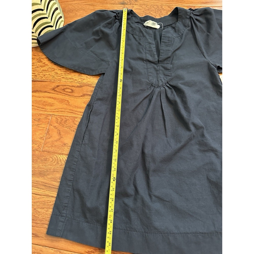 Tuckernuck POMANDER PLACE Deep Navy Finley Flutter Sleeve Mini Dress size S - Picture 10 of 10